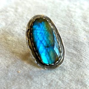 Large Moonstone Ring